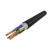 Кабель силовой ППГнг(А)-FRHF 5х1.5ок (N.PE)-0.66 однопроволочный (барабан)
