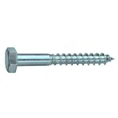Шуруп DIN571 12х200 сантехнический, шестигранная головка (180шт)