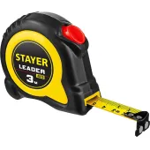 Рулетка Leader 3м х 16мм
