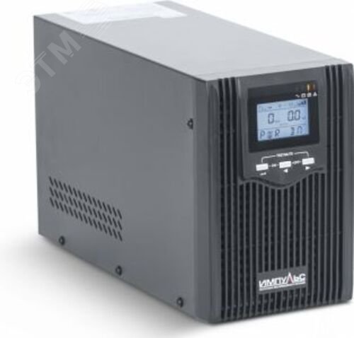 ИБП ЮНИОР ПРО 1000 Line-interactive, фаза 1/1, Tower, 1000/800 ВА/Вт, IEC 320 C13, CEE 7, LCD, USB, RJ11/RJ45, c АКБ