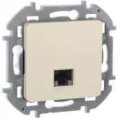 Информационная розетка RJ 45 категория 6 UTP INSPIRIA слоновая кость