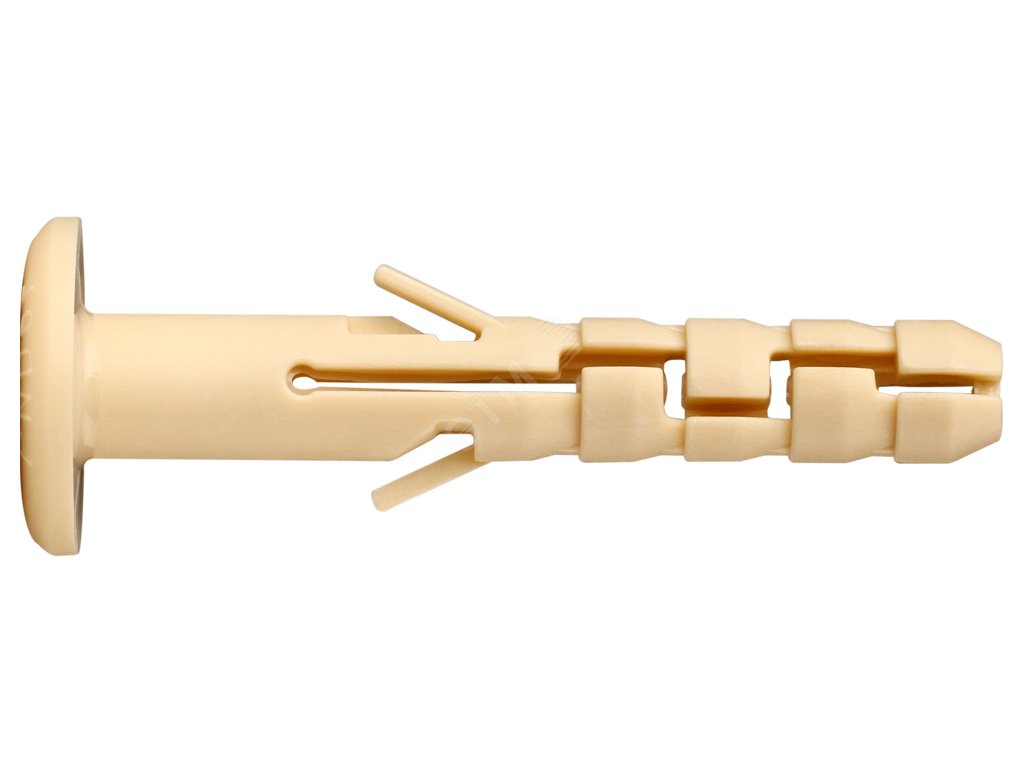 Дюбель нейлоновый PND-6F 6х40 с широким фланцем (250шт)