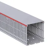 Короб перфорированный RL6 80x80 серый QUADRO