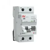 Автомат дифференциальный DVA-6 1P+N 16А (C) 30мА (A) 6кА AVERES