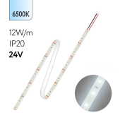 FL-Strip 2835 | 24V IP20 6500K 12W/m 1250Lm/m | Катушка - 5 метров | - Светодиодная лента FOTON LIGHTING