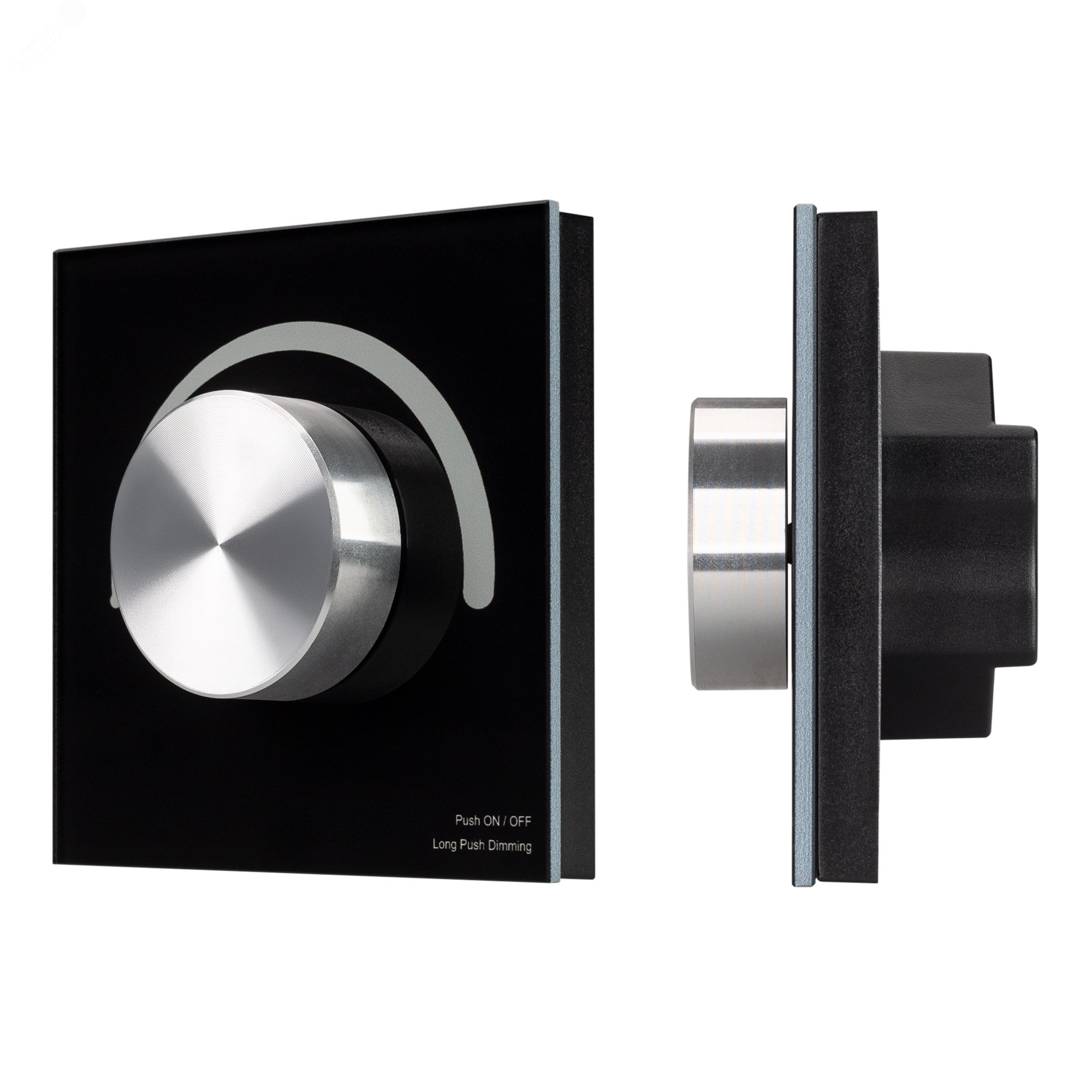 Панель роторная SMART-1-10V-301-31-DIM-IN Black (24-48V, 2.4G) (IARL, IP20 Пластик, 5 лет)