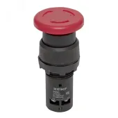 Кнопка SW2C-11MZ повортная красная Грибок 1з+1р