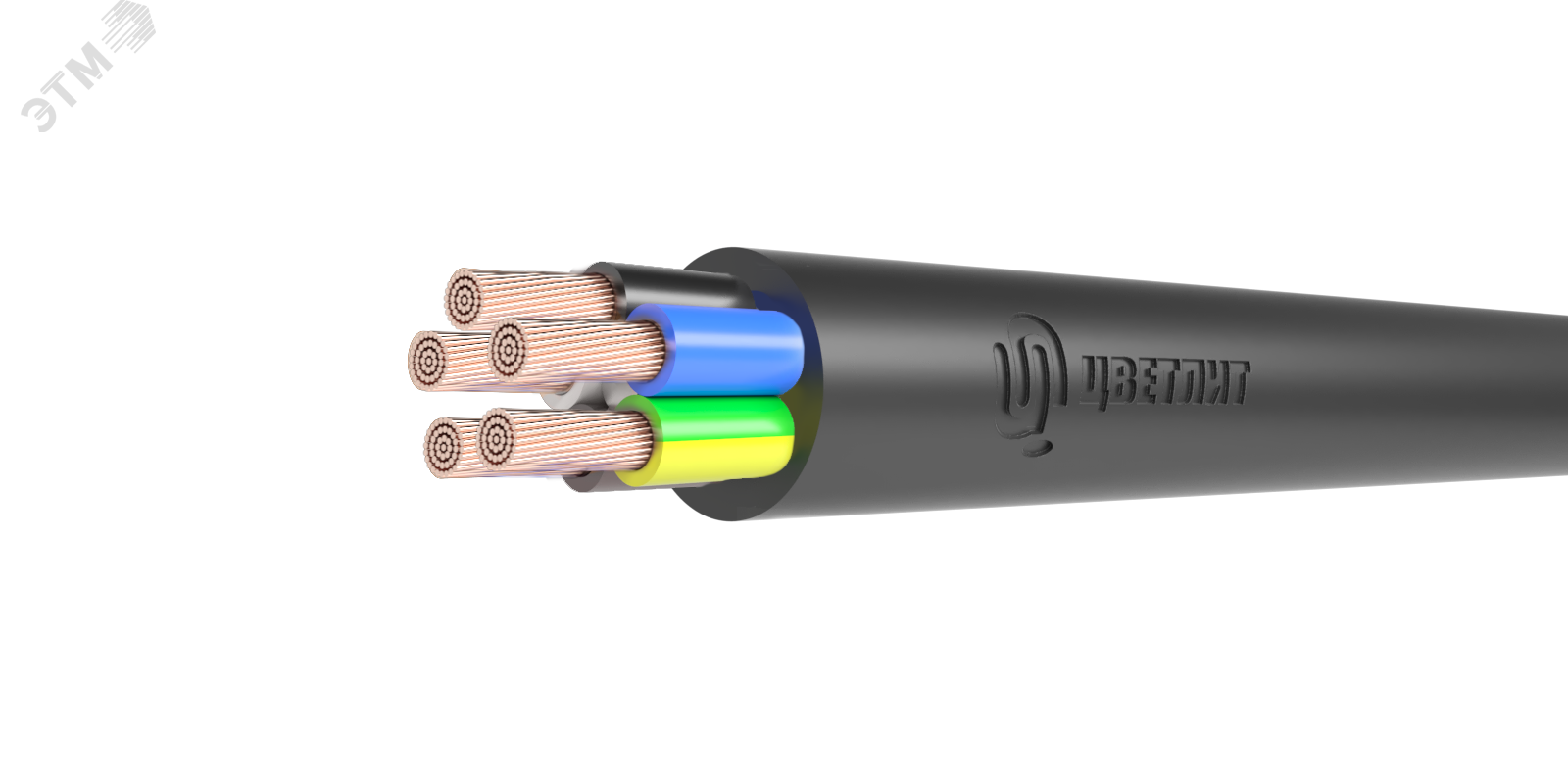 Кабель силовой КГВВнг(А)-LS 5х10(N,РЕ)-0,66 ТРТС