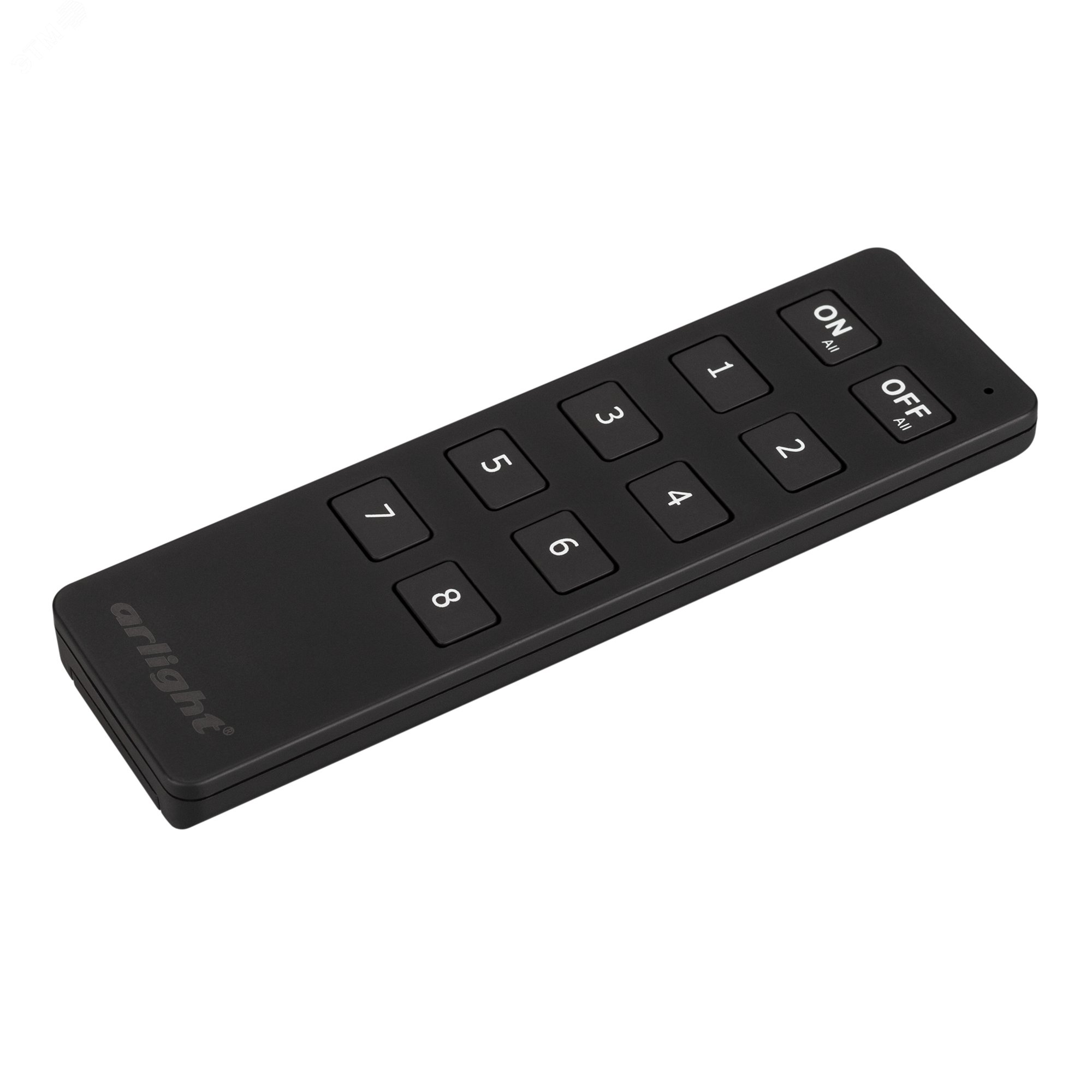 Пульт SMART-R8-DIM (8 зон, 2.4G) (ARL, IP20 Пластик, 5 лет)