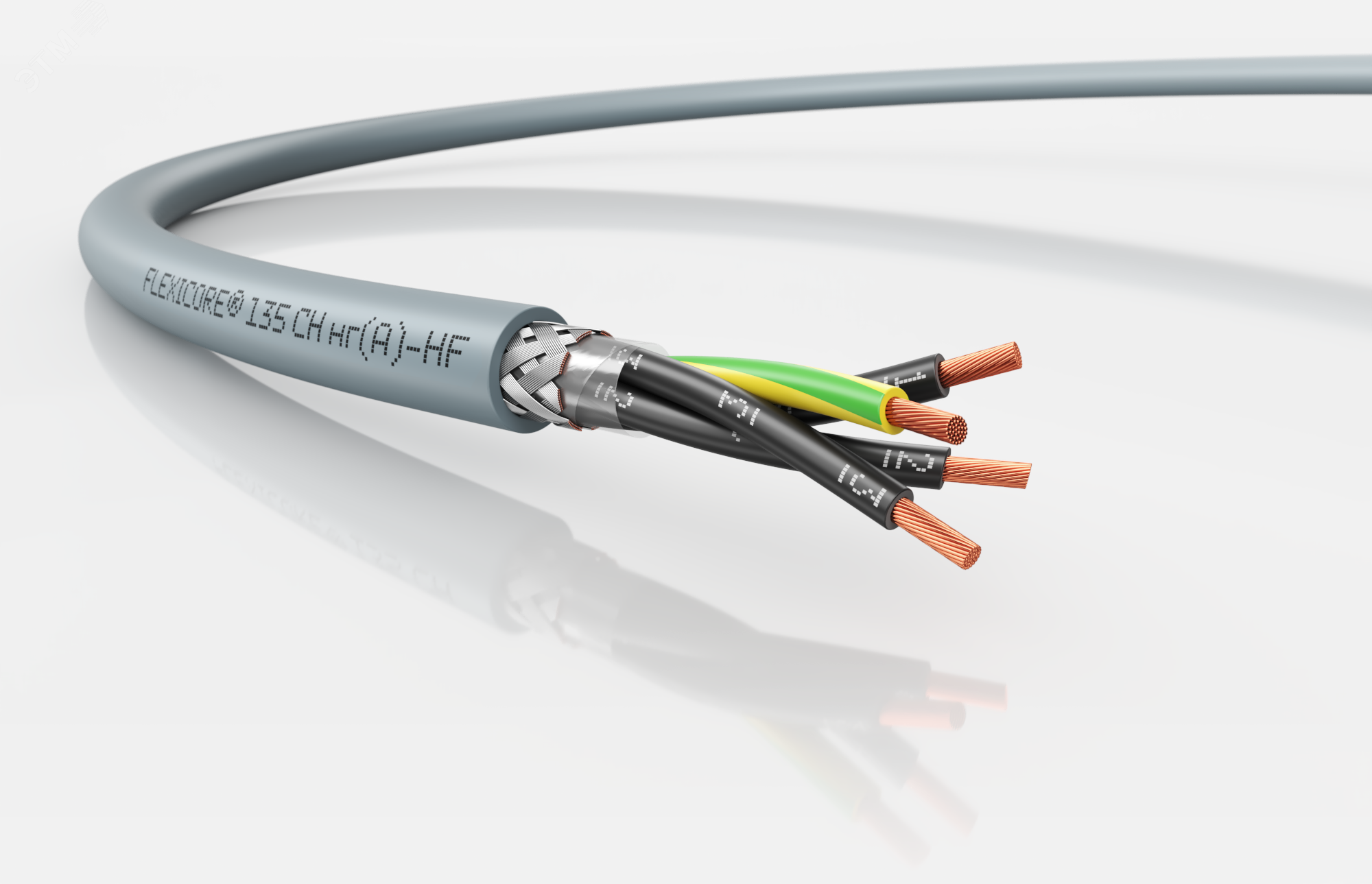 Кабель универсальный FLEXICORE 135 CH нг(A)-HF 0,6/1 кВ 4G2,5