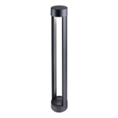 12W/3000K h=600mm IP65 1200Lm Чёрный - Светодиодный садово-парковый светильник FL-LED GardenPipe FOTON LIGHTING