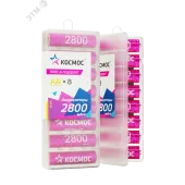Аккумулятор R6 (АА) 2800mAh Ni-Mh 8 шт в боксе