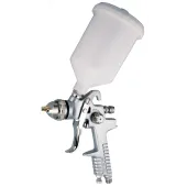 Пистолет покрасочный ''Краскопульт'', бачок верхний нейлоновый 0,6 л, дюза 1.4 мм
