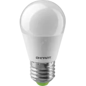 Лампа светодиодная LED 10вт Е27 белый матовый шар