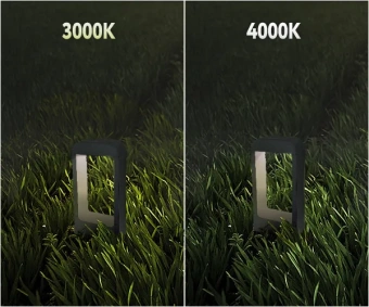 12W/3000K h=300mm IP65 1200Lm Чёрный - Светодиодный садово-парковый светильник FL-LED GardenFrame FOTON LIGHTING