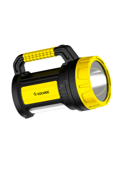 Фонарь-прожектор аккумуляторный , 5W LED + 20x0,5 W LED, аккум. 4V 2Ah, 300Lm - 6 часов, 380Lm - 3 часа,