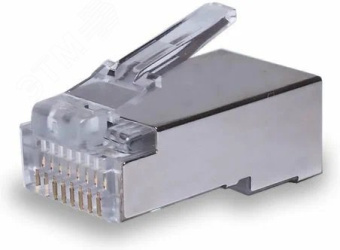 Коннекторы 8P8C (Компьютерные разъемы) F/UTP Cat.5e (RJ-45) Уп. 100шт.