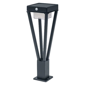 6W/3000K SOLAR+SENSOR h=500mm IP44 550Lm (ENDURA LED STYLE BOUQUET) Чёрный - Уличный садово-парковый светильник на солнечной батарее LEDVANCE