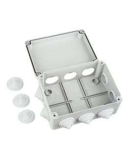 Коробка распределительная 150х110х070 серая IP55 КМ41242