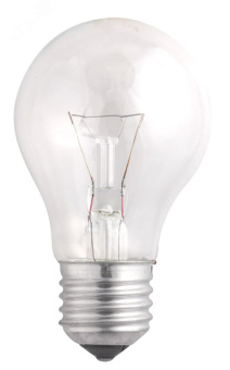 Лампа накаливания A55 240V 60W E27 clear (Б 230-60-5)