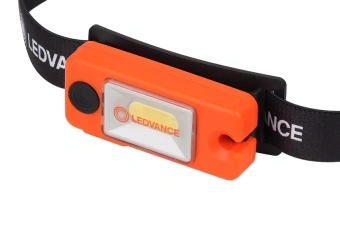 Фонарик налобный | 1.3W/6500K/80Lm/IP22 | USB-зарядка (Type-C) | - LEDVANCE