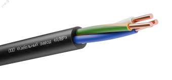 Кабель силовой ВВГнг(А)-LS 3х2.5 (N,PE)-0.660 однопроволочный