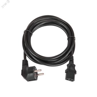Кабель питания TLKSchuko CEE 7/7 - C13 3x0.75мм2 1.8 м 250В 6A черный