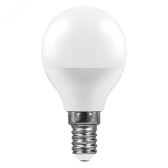 Лампа светодиодная LED 7вт Е14 дневной шар