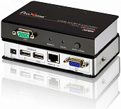 Удлинитель KVM 150 метров, VGA, USB, 1920 x 1200