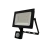 50W/4200К SENSOR (ЧЁРНЫЙ) 220-240В 4250Лм 170x180x45мм - Светодиодный прожектор с датчиком движения и освещённости FOTON LIGHTING
