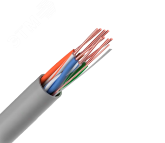 Кабель U/UTP-CAT5e 4 пары, медь (внешний), черный Samatt