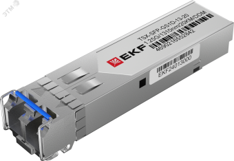 Модуль, оптический трансивер SFP 1,25 Гбит одинарное одномодовое оптоволокно передача 1310нм дальность 20км TSX