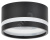 LIGHTING Светильник 4032 накладной потолочный под лампу GX53 черный IEK LIGHTING Светильник 4032 накладной потолочный под лампу GX53 черный IEK