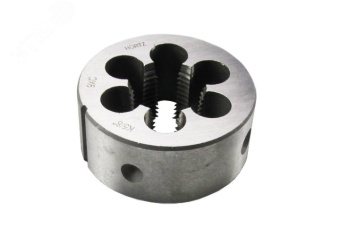 Плашка К 1/4'', марка стали - 9ХС