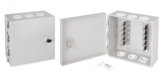 Коробка распределительная на 50 пар, 190х205х105 мм