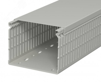 Распределительный кабельный канал LK4 N 80x100x2000 мм (ПВХ, серый)