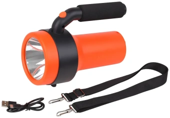 Фонарик-прожектор кемпинговый+ПоуэрБанк | 3+1W/6500K/300Lm/IP20 | USB-зарядка (Type-C) | - LEDVANCE