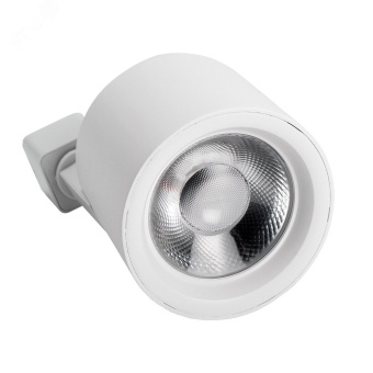 Светильник светодиодный трековый на шинопровод ДПО-10w 3000K 24° белый Jazzway