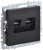 BRITE Розетка компьютерная двойная RJ45 кат.5E РК10-2-БрЧ черный BRITE Розетка компьютерная двойная RJ45 кат.5E РК10-2-БрЧ черный