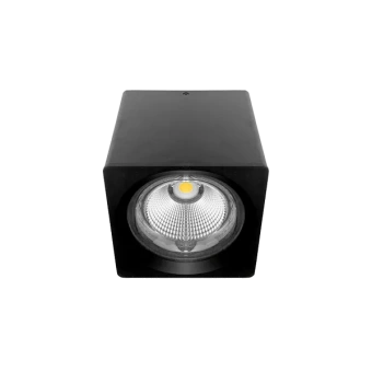 FL-LED CUPSPOT Quad 30W Black 3000K 3000Lm квадратный 30Вт 160*165мм