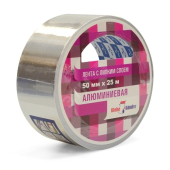 Алюминиевая лента 50мм х 10м 50мк Klebebander/24