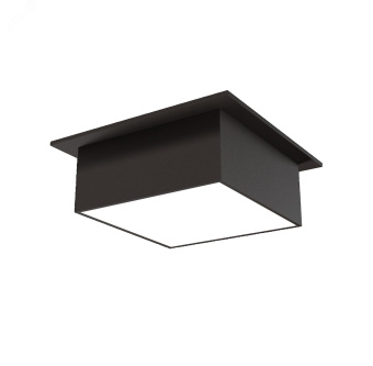 ДВО-3002 О 72Вт 4000К 140х140х40 Грильято комплект 4 шт IP40 LUMA EKF