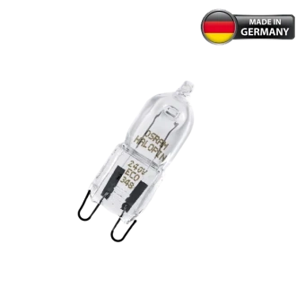 66760 60W (=75W) 230V G9 980lm (прозрачная) - галогенная лампа OSRAM