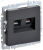 BRITE Розетка компьютерная двойная RJ45 кат.5E РК10-2-БрГ графит BRITE Розетка компьютерная двойная RJ45 кат.5E РК10-2-БрГ графит