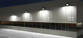 200W/5000K (Чёрный | 60°) IP66 20000Lm - Светодиодный прожектор FL-LED Light-PAD-60° FOTON LIGHTING