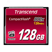 Карта памяти 128GB CompactFlash 800, MLC, 120 МБ/с