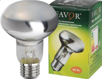 Лампа накаливания ЗК 40вт R63 230B E27 Favor