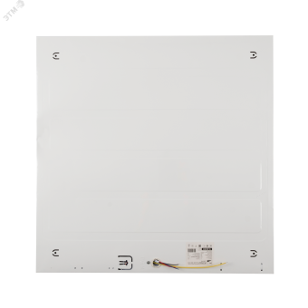 Светильник светодиодный ДВО-40w 4000K 595х595 3400Лм Ra90 с БАП IP40 JazzWay