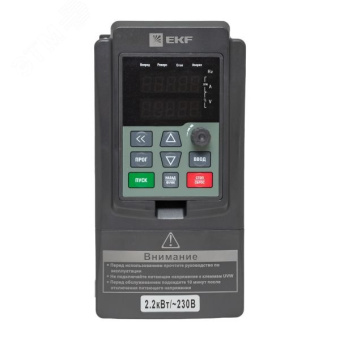 Преобразователь частоты 2.2/4кВт 1х230В VECTOR-100