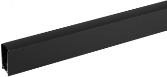 Шинопровод магнитный трековый TRM-S20-200-B накладной 2м 48V черный